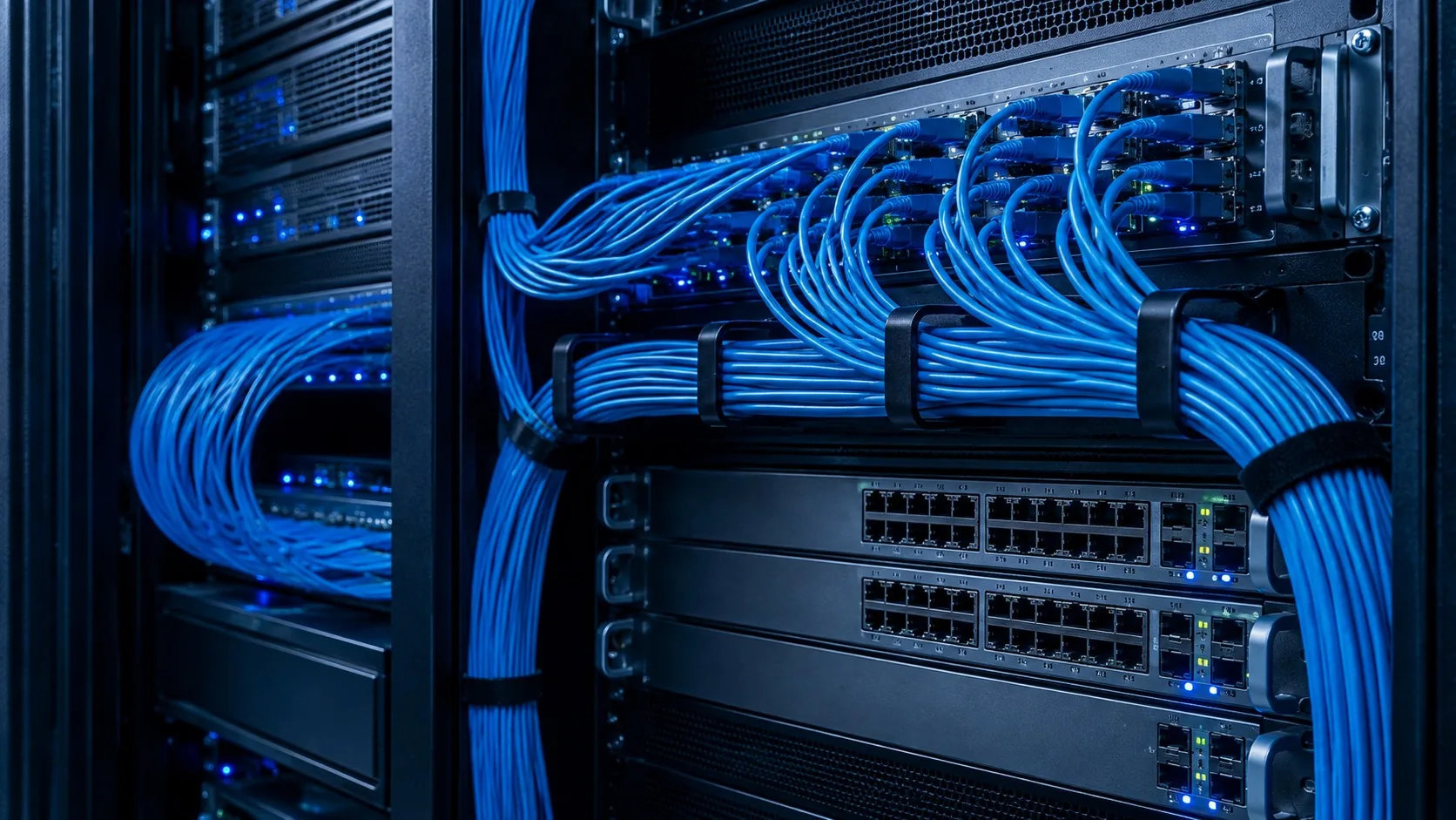High-density structured cabling and network equipment supporting L10 and L11 physical deployment