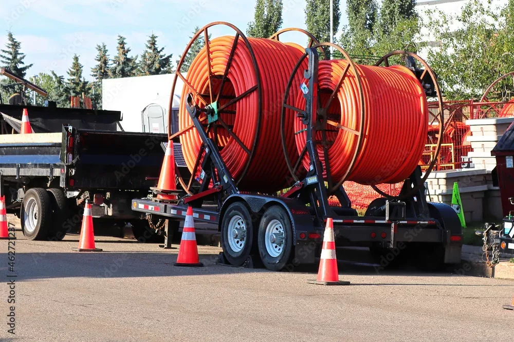 Underground conduit installation for outside plant fiber infrastructure