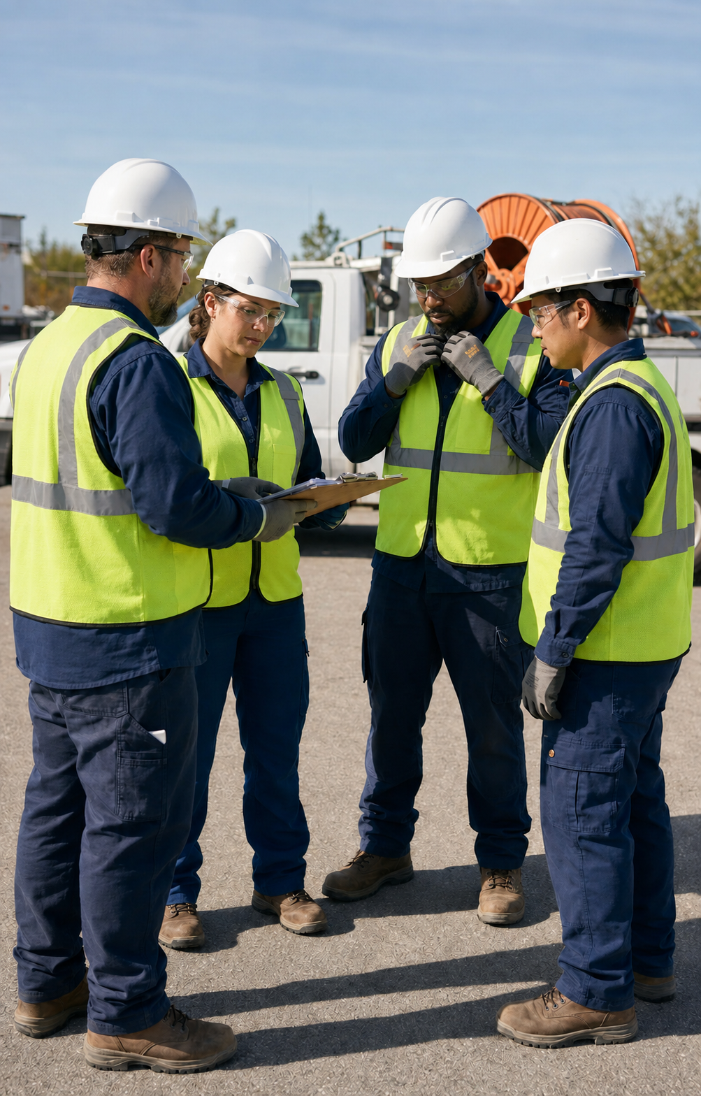 TACI field team demonstrating a culture of training, safety, and quality